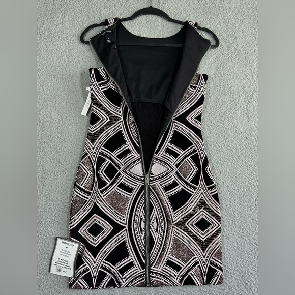 SPEECHLESS Womens Black/Pink Sleeveless Short Cocktail Body Con Dress 1 NWT - Picture 12 of 14
